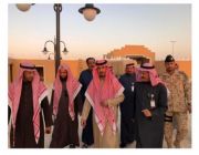 سمو وزير الحرس الوطني يزور مقر الجوف الجديد
